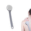 QZS Back Lotion Applicator,11.2x3in Reusable Back Sunscreen Applicator for Home,Portable Gray Body Lotion Brush for Sunscreen,Cream