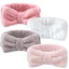 Spa Headband 4 Pack White / Brown / Rose Pink / Light Pink