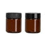 Brown PET Storage Bottles 120ml 10 Pack