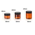 Brown PET Storage Bottles 120ml 10 Pack Secondary image