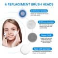 Electric Facial Cleansing Brush 6 In 1