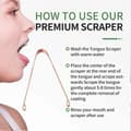 Pure Copper Tongue Scraper