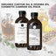 Orku Organic Castor and Jojoba Oil Pack 500ml