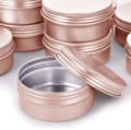Aluminum Cosmetic Tin Jars 12 Pack