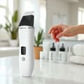 Ultrasonic Skin Scrubber White With USB C Charging Secondary image