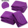 Spa Facial Headband Purple 4 Pack