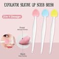 Silicone Lip Scrub Brush Heart Design