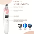 Blackhead Remover Vacuum Cleaner 5 Nozzles