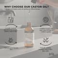 Orku Organic Castor Oil with Dropper 25ml