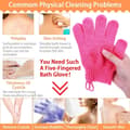 Green Exfoliating Gloves 2 Pack