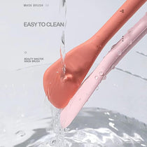 Silicone Face Mask Applicator Brush Pink Purple