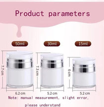 Airless Pump Cream Jar 100ml 4 Pack
