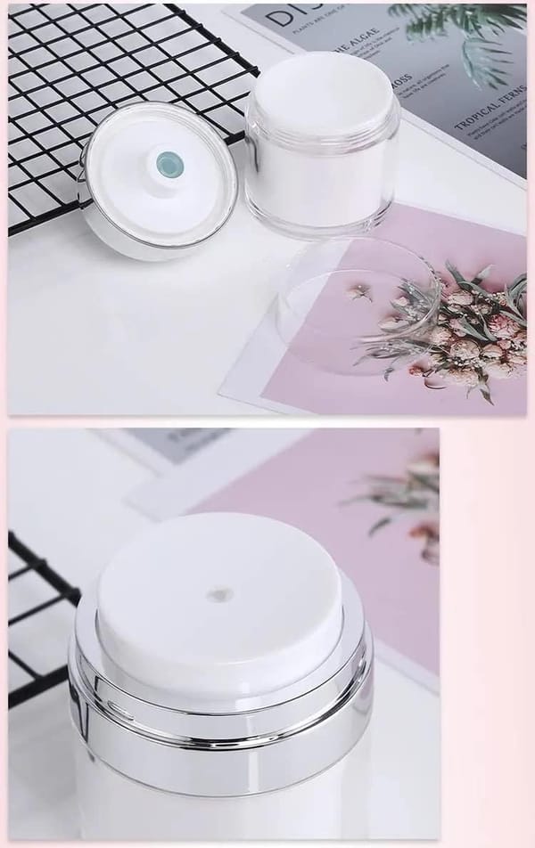Airless Pump Cream Jar 100ml 4 Pack