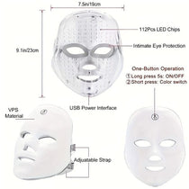 7 Color LED Face Mask 112 LEDs