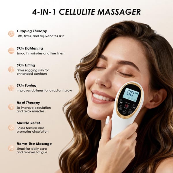 Jingluo Electric Beauty Massager White Secondary image