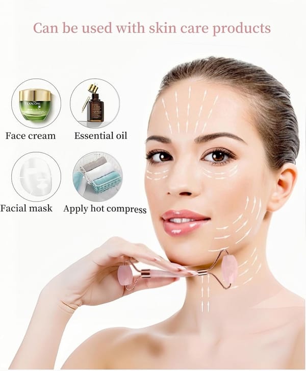 Natural Pink Gua Sha Tool 2 Piece