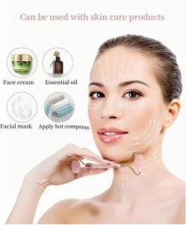 Natural Pink Gua Sha Tool 2 Piece