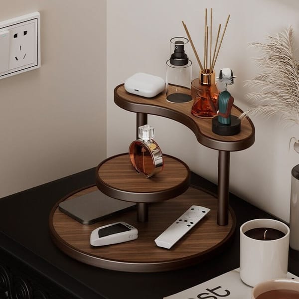 Three Tier Rotating Cosmetic Organizer Secondary image