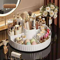Luxury Rotating Cosmetic Organizer Black