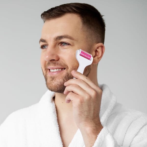 Stainless Steel Derma Roller Kit 6 In 1