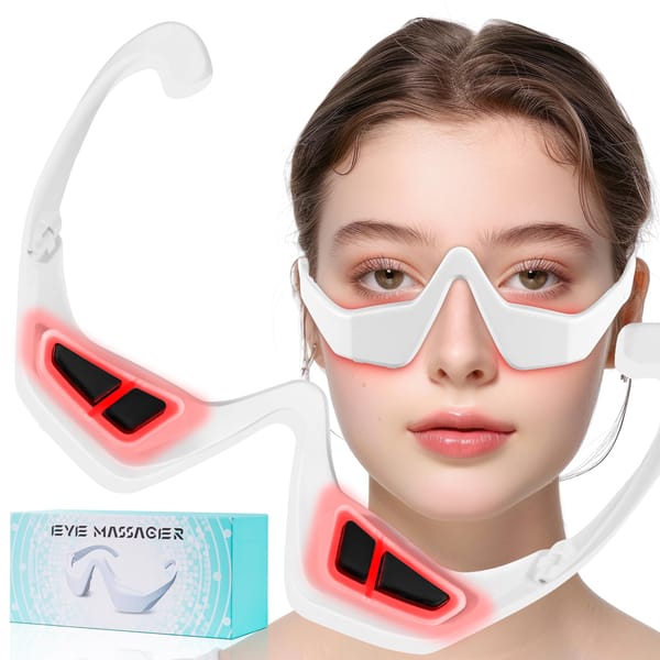 Eye Contour Beauty Massager White Secondary image