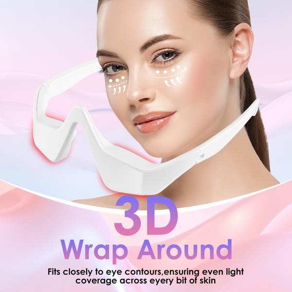 Eye Contour Beauty Massager White