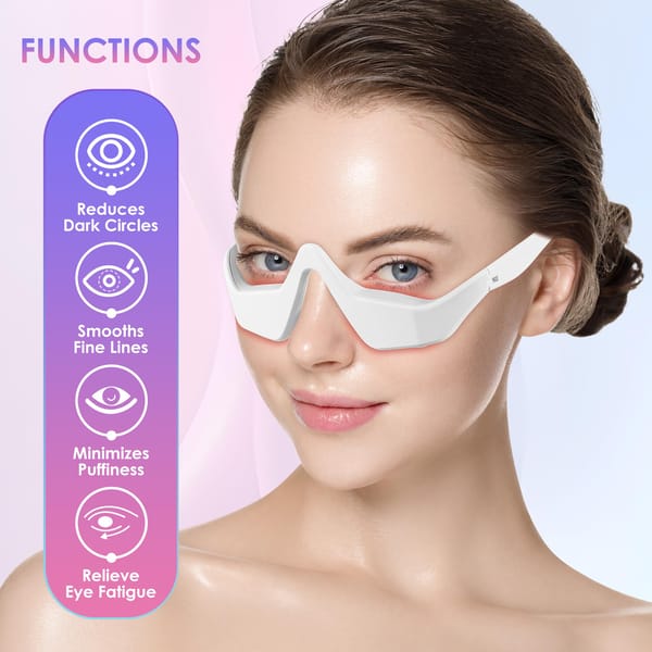 Eye Contour Beauty Massager White