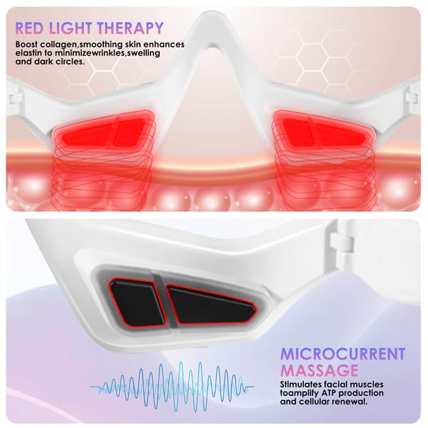 Eye Contour Beauty Massager White