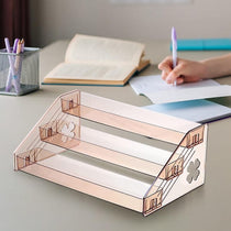 Acrylic Display Shelf 3 Tier Clear