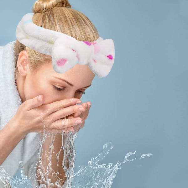 Spa Headband and Wristband Set 6 Piece