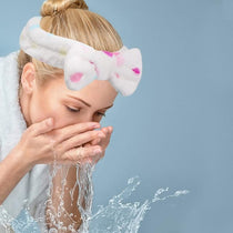 Spa Headband and Wristband Set 6 Piece