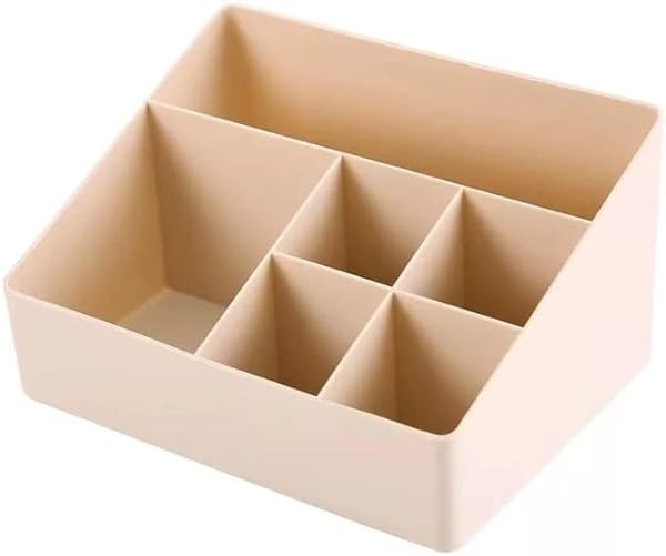 Cosmetic Storage Box 6 Compartments Secondary image