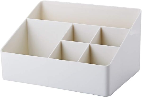 Cosmetic Storage Box 6 Compartments