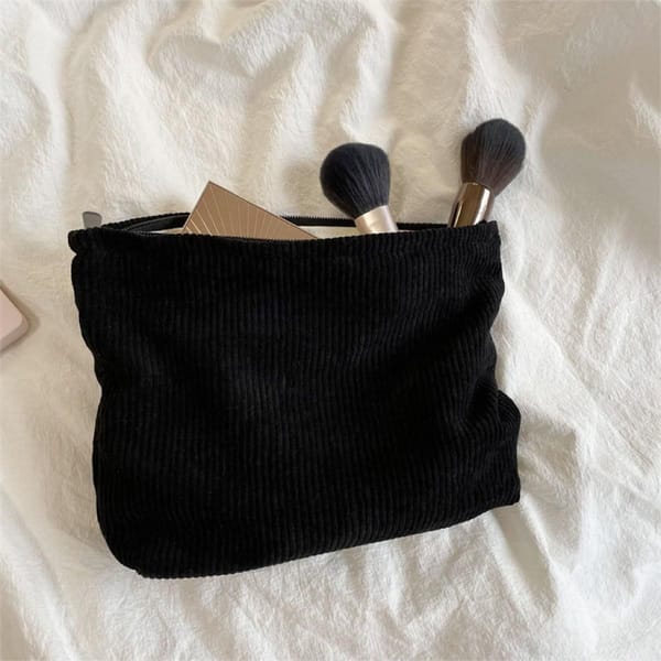 Corduroy Cosmetic Bag 3 Pack