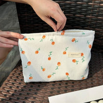 Corduroy Cosmetic Bag 2 Pack