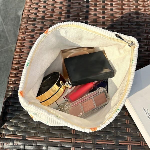 Corduroy Cosmetic Bag 2 Pack