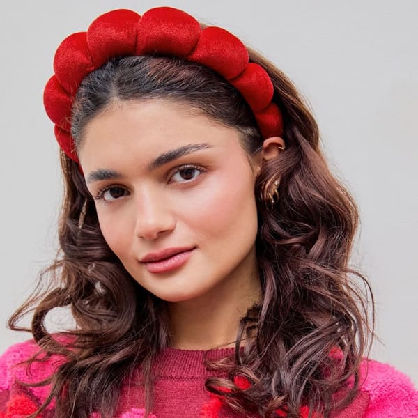 Bubble Terry Cloth Spa Headband