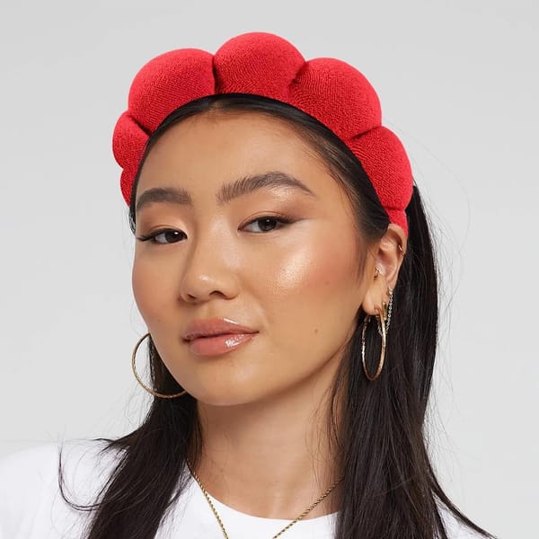 Bubble Terry Cloth Spa Headband