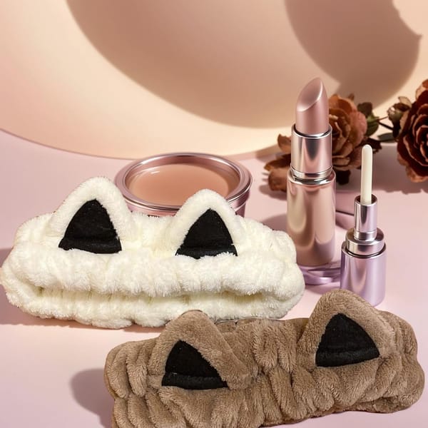 Cat Ears Spa Headband 2 Pack