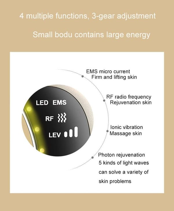EMS RF Microcurrent Facial Device