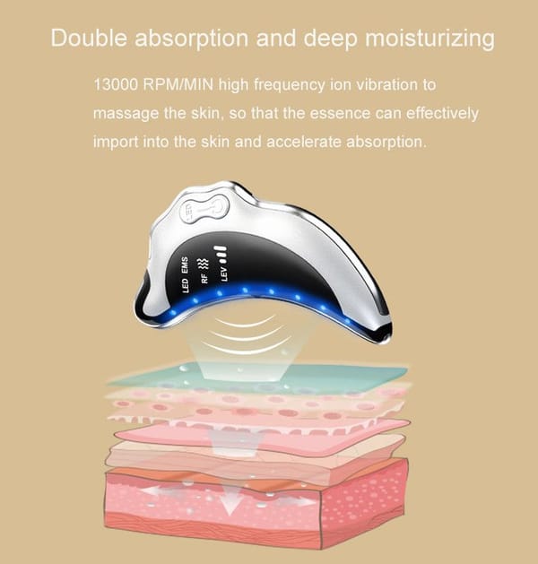 EMS RF Microcurrent Facial Device