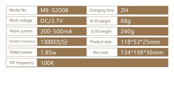 EMS RF Microcurrent Facial Device