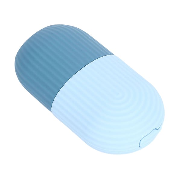 Silicone Face Ice Roller Light Blue