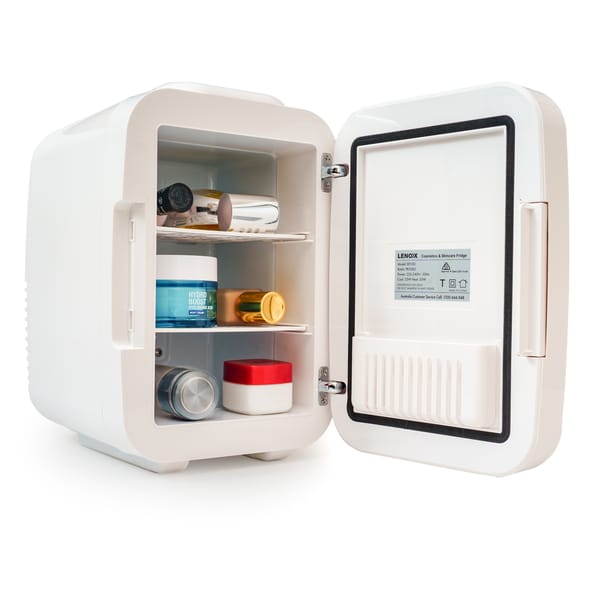 Beauty Skincare Fridge 4L White