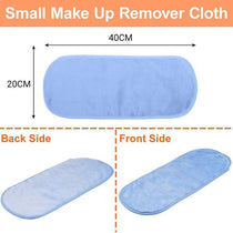 Microfibre Makeup Remover Towel Light Blue 40 x 20 cm