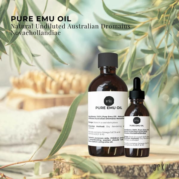 Orku Pure Emu Oil 250ml with Bonus 25ml Secondary image