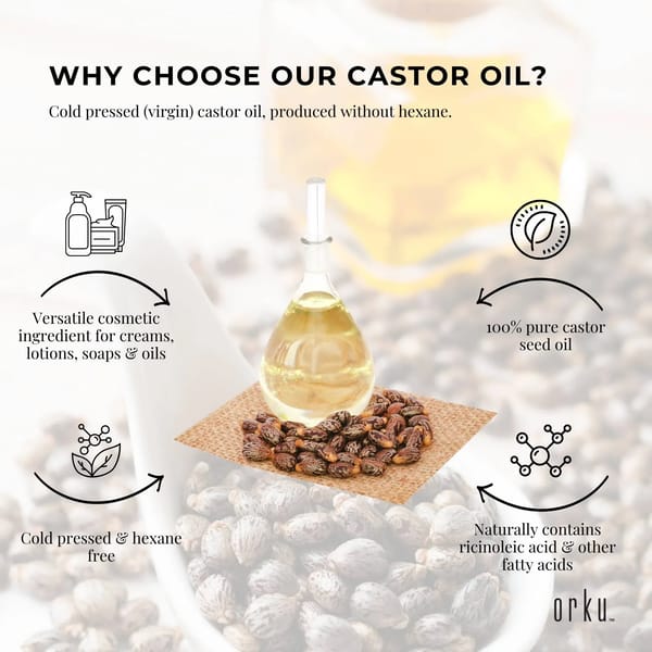 Castor Oil Hexane Free 5L
