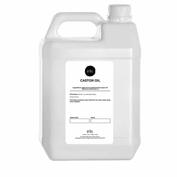 Castor Oil Hexane Free 5L