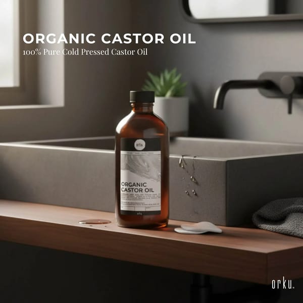 Orku Organic Castor Oil 1.5L