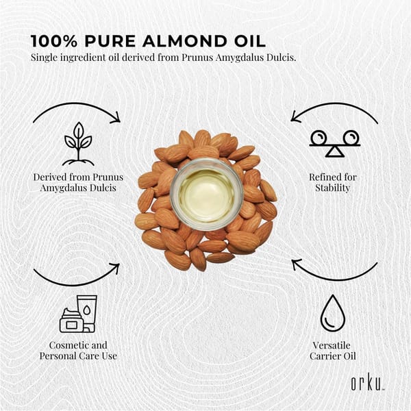 Orku Sweet Almond Oil 500ml